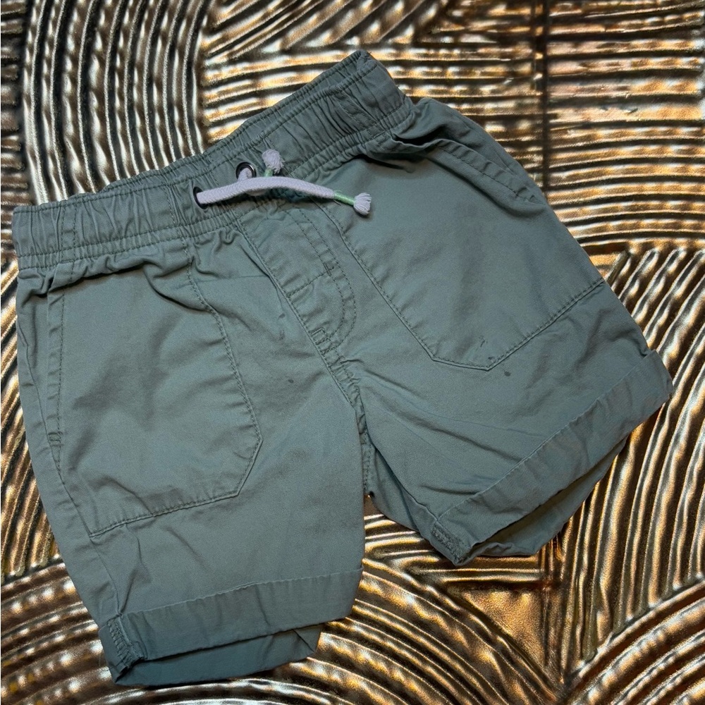 Cat & Jack Olive Cargo Shorts